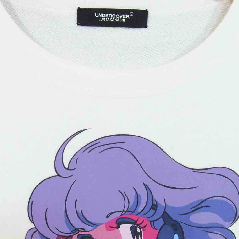 UNDERCOVER アンダーカバー 19SS UCW4817 魔法の天使 クリィミーマミ BLOODY GEEKERS スウェット ホワイト系 3【中古】