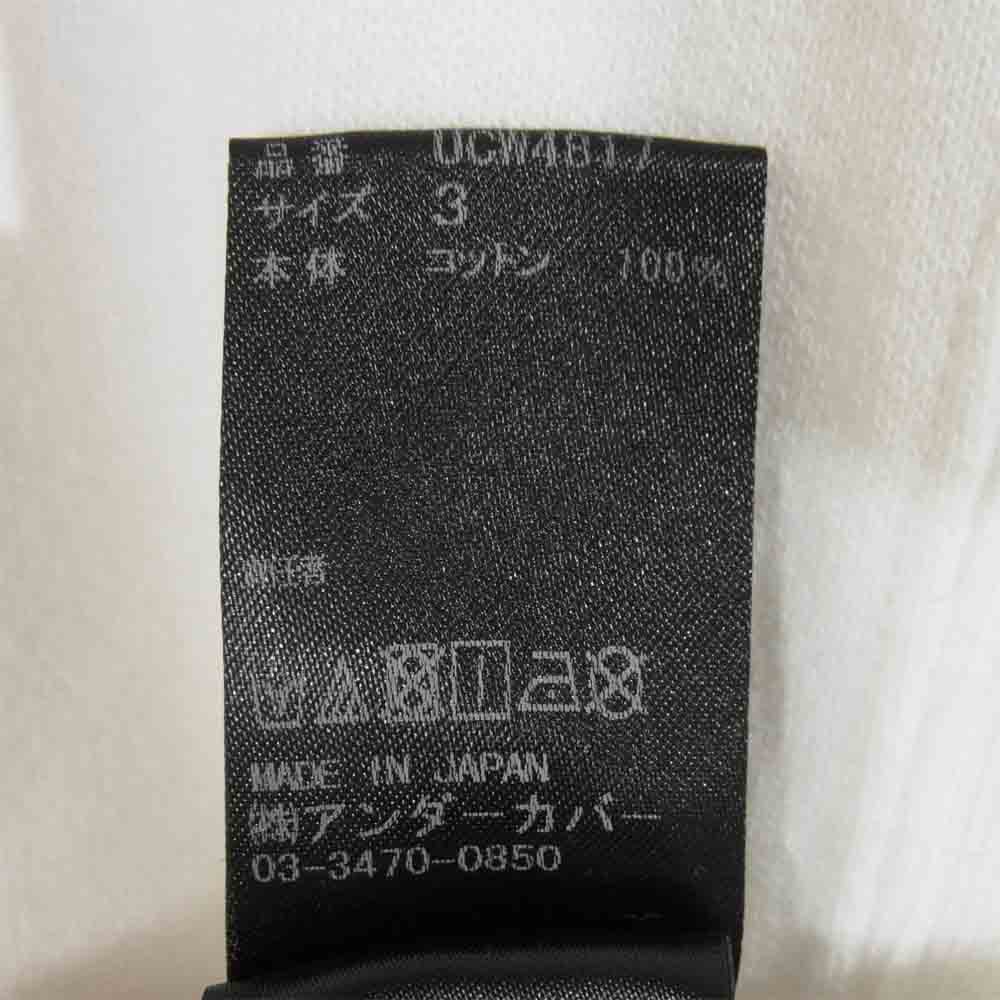 UNDERCOVER アンダーカバー 19SS UCW4817 魔法の天使 クリィミーマミ BLOODY GEEKERS スウェット ホワイト系 3【中古】