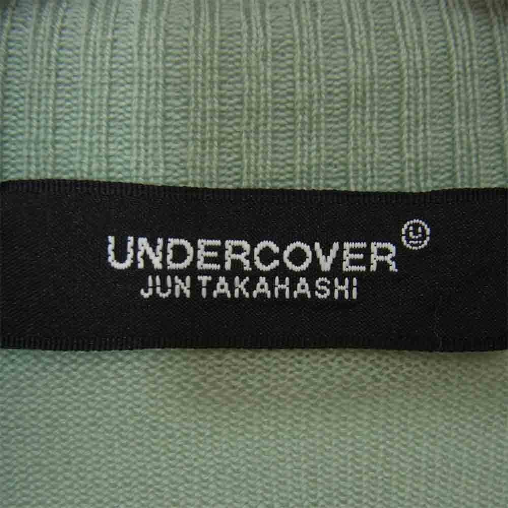 UNDERCOVER アンダーカバー 19AW UCX4904 タートル ニット ライトグリーン系 3【新古品】【未使用】【中古】