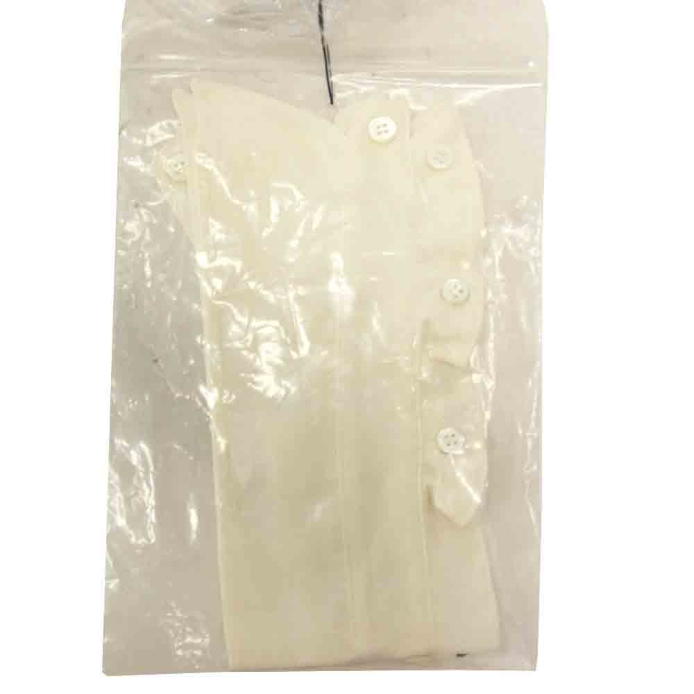 UNDERCOVER アンダーカバー 19AW UCX4405 C/W ビエラピンタック フリルPOシャツ オフホワイト系 3【新古品】【未使用】【中古】