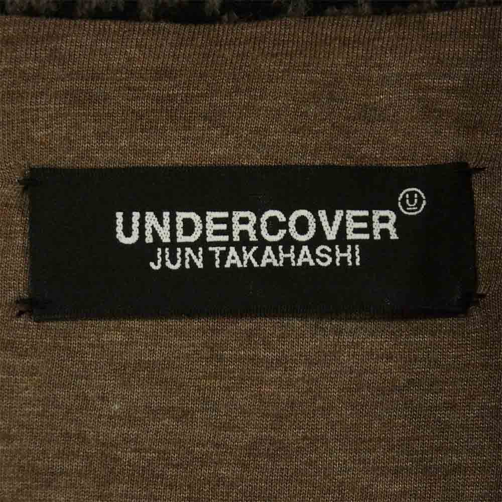 UNDERCOVER アンダーカバー 19AW UCX4103-1 チェックJQ ニット3B JKT ジャケット B.CHARCOALE 3【新古品】【未使用】【中古】