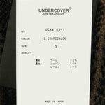 UNDERCOVER アンダーカバー 19AW UCX4103-1 チェックJQ ニット3B JKT ジャケット B.CHARCOALE 3【新古品】【未使用】【中古】