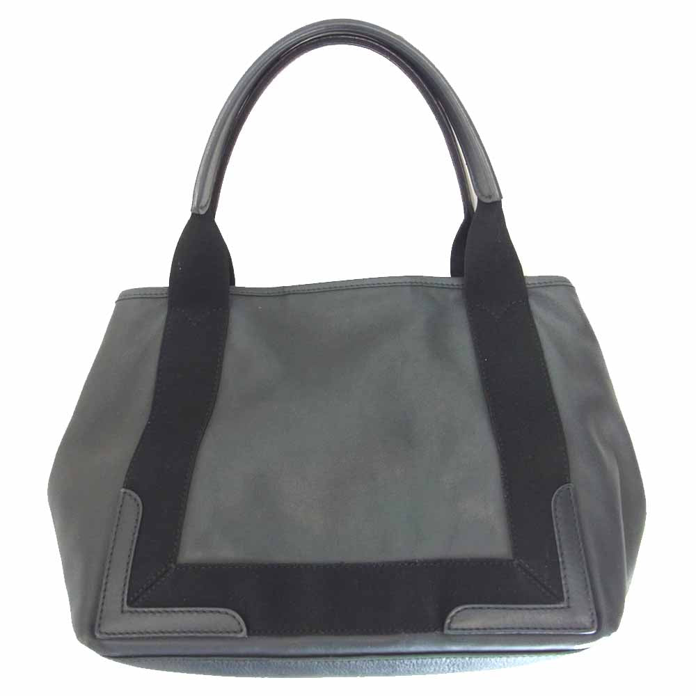 BALENCIAGA バレンシアガ 339933 CABAS カバ トート バッグ Sサイズ ブラック系【中古】