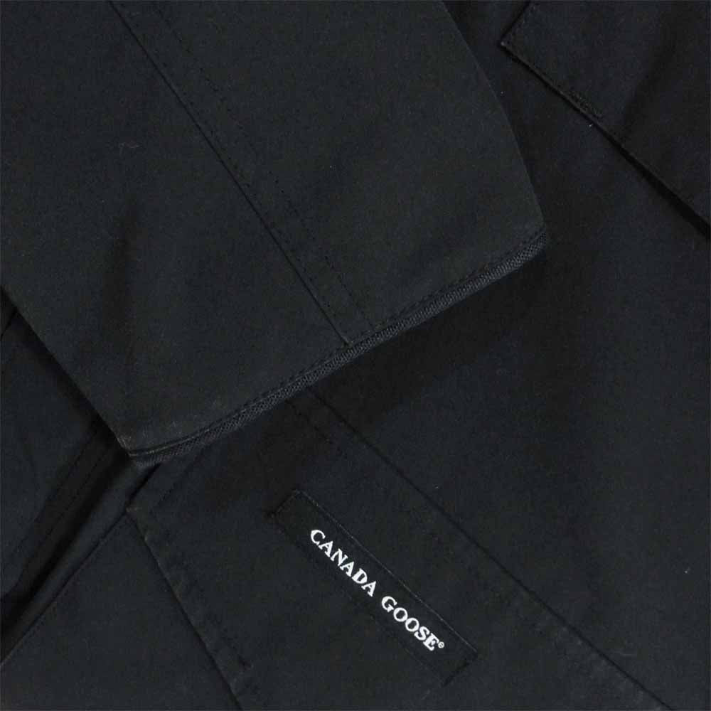 CANADA GOOSE カナダグース 4078JM 国内正規品 KAMLOOPS カムループス ダウン ジャケット ブラック系 S【中古】