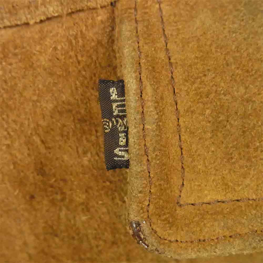 Levi's リーバイス 60's BIG E 3rd スエード レザー ジャケット ベージュ系 表記無し【中古】