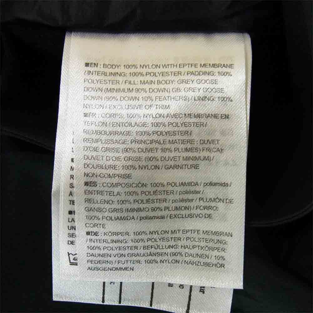 ARC'TERYX アークテリクス 16597 VEILANCE MONITOR DOWN JACKET モニター ダウンジャケット ブラック系 S【美品】【中古】