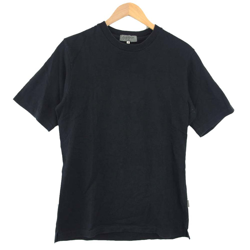 Yohji Yamamoto ヨウジヤマモト Ys formen 半袖 クルーネック Tシャツ ブラック系 3【中古】