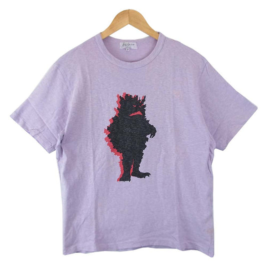 Yohji Yamamoto ヨウジヤマモト 円谷プロ ガラモン Tシャツ パープル系 3【中古】