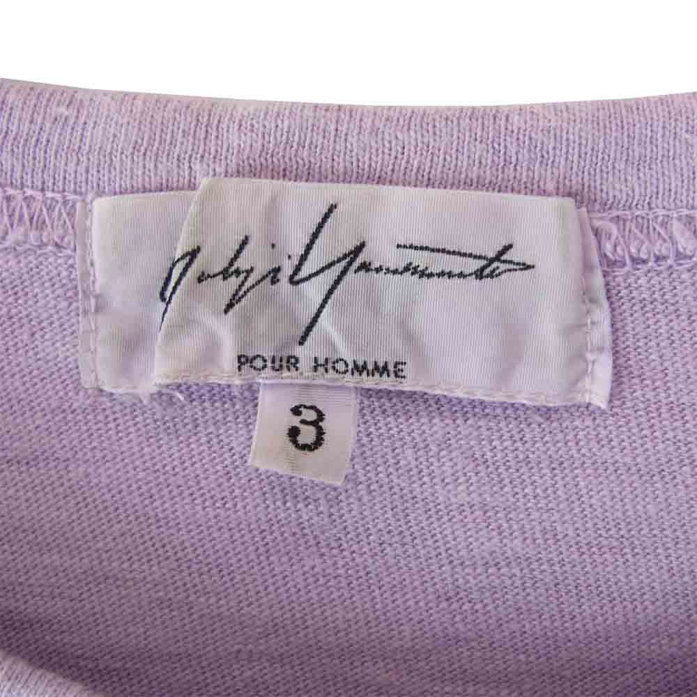 Yohji Yamamoto ヨウジヤマモト 円谷プロ ガラモン Tシャツ パープル系 3【中古】