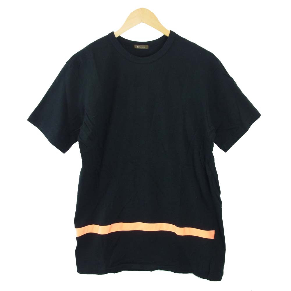 Yohji Yamamoto ヨウジヤマモト Ys formen 半袖 Tシャツ ブラック系【中古】