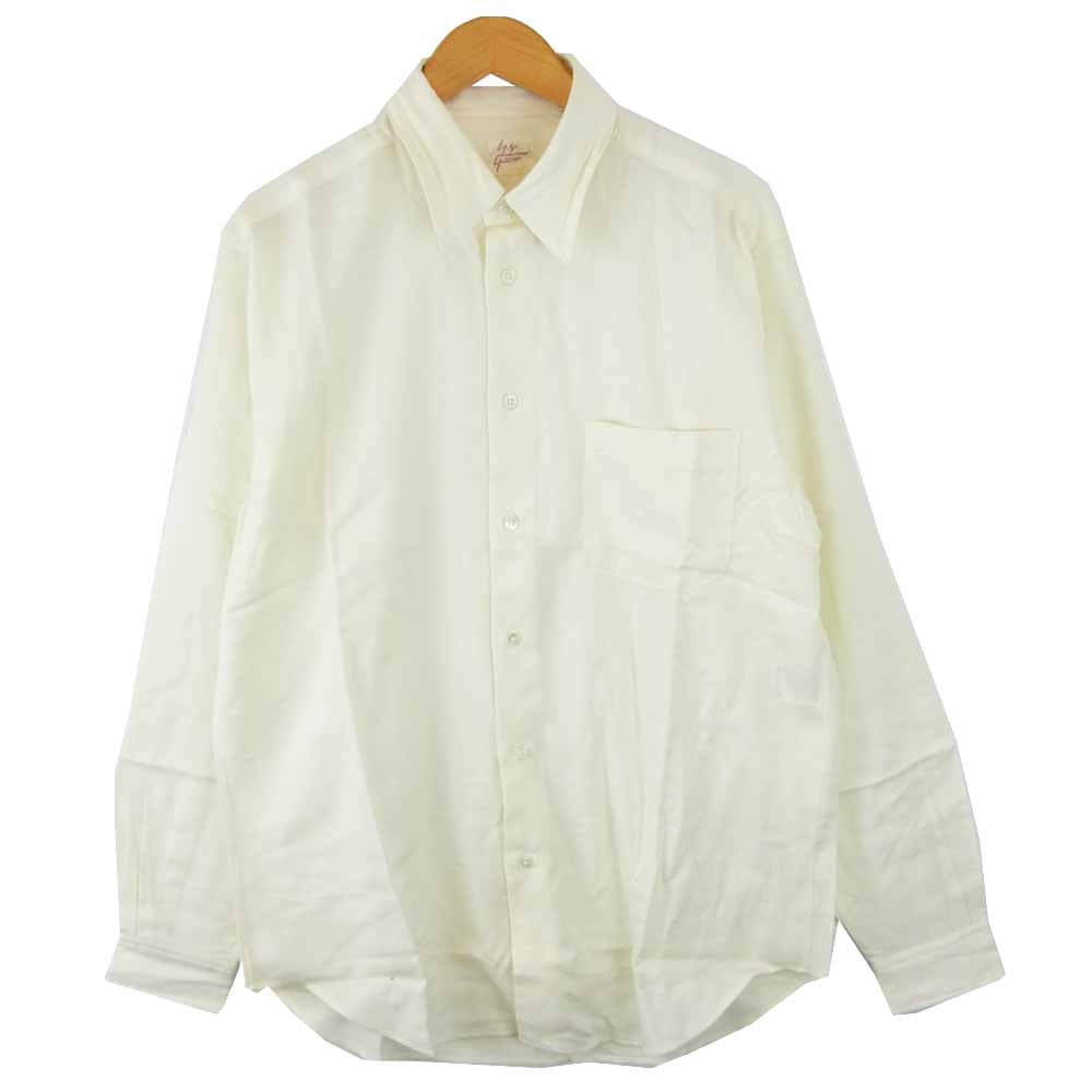 Yohji Yamamoto ヨウジヤマモト COSTUMED HOMME コスチュームド オム シャツ オフホワイト系 M【中古】