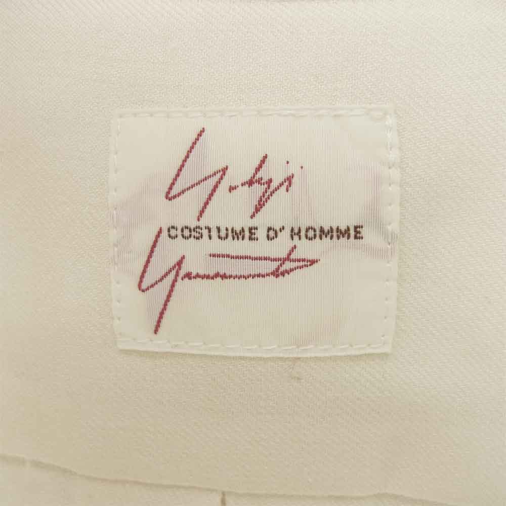 Yohji Yamamoto ヨウジヤマモト COSTUMED HOMME コスチュームド オム シャツ オフホワイト系 M【中古】