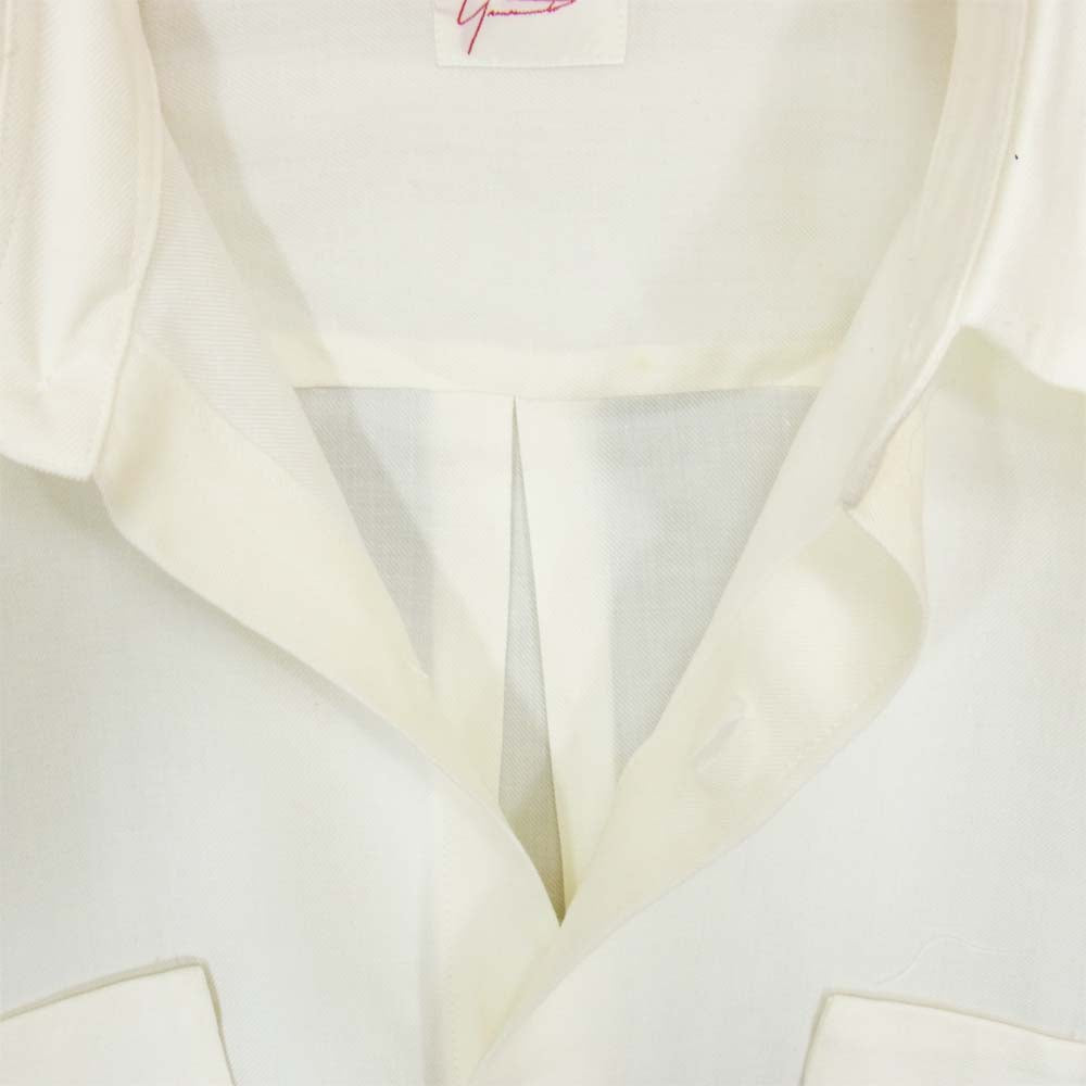 Yohji Yamamoto ヨウジヤマモト COSTUMED HOMME コスチュームド オム シャツ オフホワイト系 M【中古】