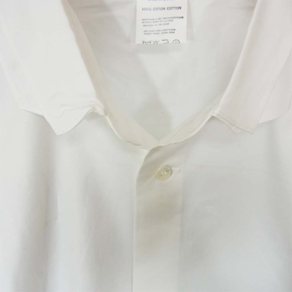 Yohji Yamamoto ヨウジヤマモト 丸ロゴ 初期タグ 80s 二重襟シャツ ホワイト系 M【中古】