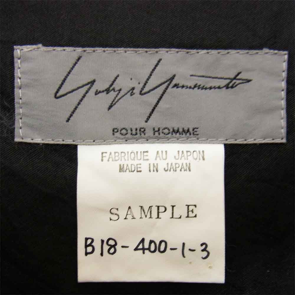 Yohji Yamamoto ヨウジヤマモト POUR HOMME プールオム シャツ ブラック系【中古】