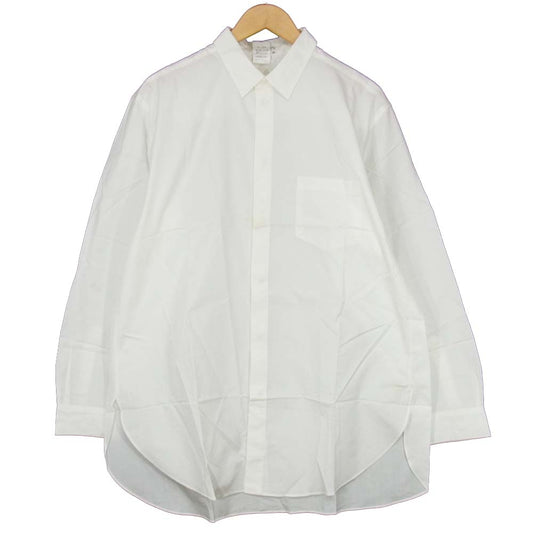 Yohji Yamamoto ヨウジヤマモト 丸ロゴ 初期タグ 80s シャツ ホワイト系 M【中古】