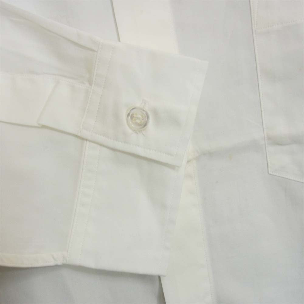Yohji Yamamoto ヨウジヤマモト 丸ロゴ 初期タグ 80s シャツ ホワイト系 M【中古】