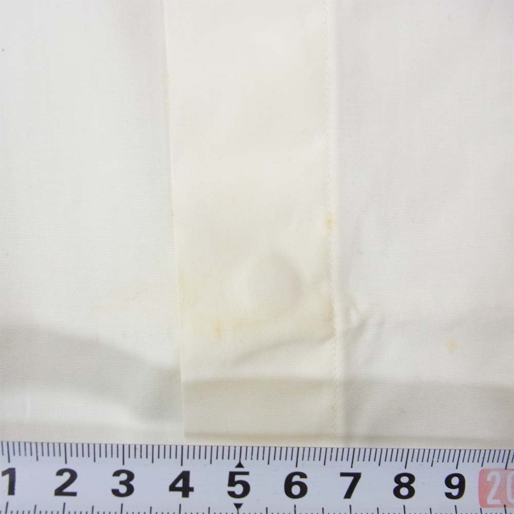 Yohji Yamamoto ヨウジヤマモト 丸ロゴ 初期タグ 80s シャツ ホワイト系 M【中古】