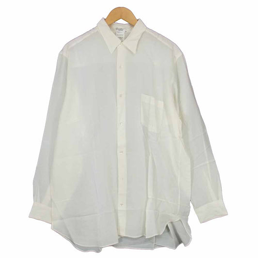 Yohji Yamamoto ヨウジヤマモト 丸ロゴ 初期タグ 80s シャツ オフホワイト系 M【中古】