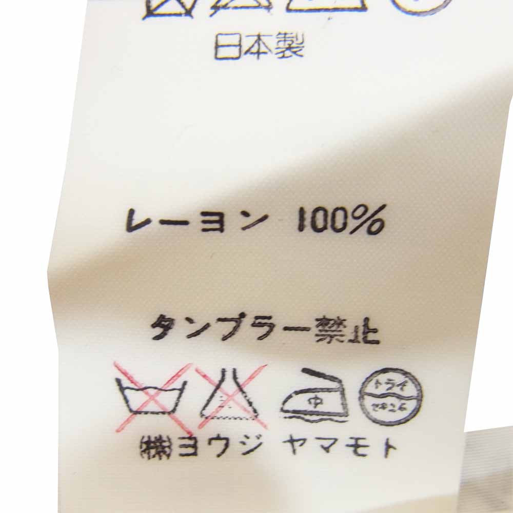 Yohji Yamamoto ヨウジヤマモト 丸ロゴ 初期タグ 80s シャツ オフホワイト系 M【中古】