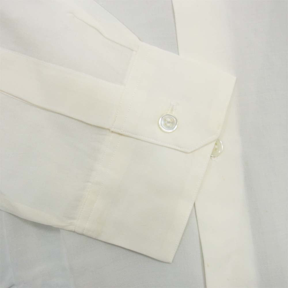 Yohji Yamamoto ヨウジヤマモト 丸ロゴ 初期タグ 80s シャツ オフホワイト系 M【中古】