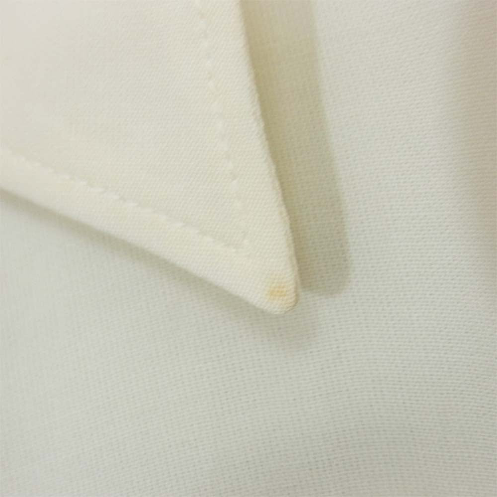 Yohji Yamamoto ヨウジヤマモト 丸ロゴ 初期タグ 80s シャツ オフホワイト系 M【中古】