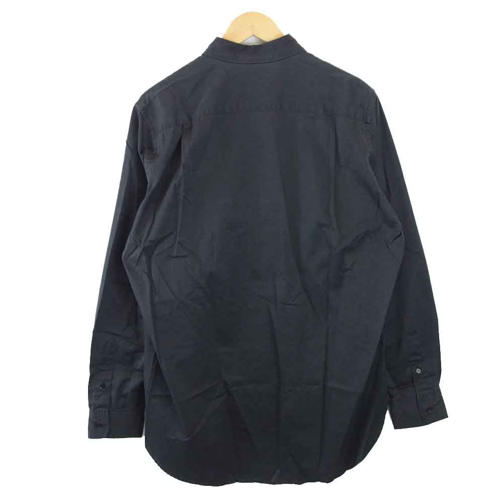 Yohji Yamamoto ヨウジヤマモト レギュラー ブラック シャツ チャコール系 M【中古】