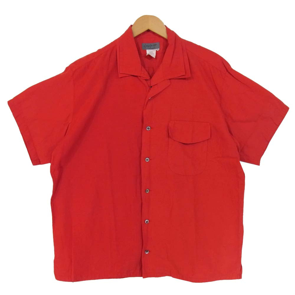 Yohji Yamamoto ヨウジヤマモト レッド 二重襟 シャツ レッド系 レッド系 M【中古】