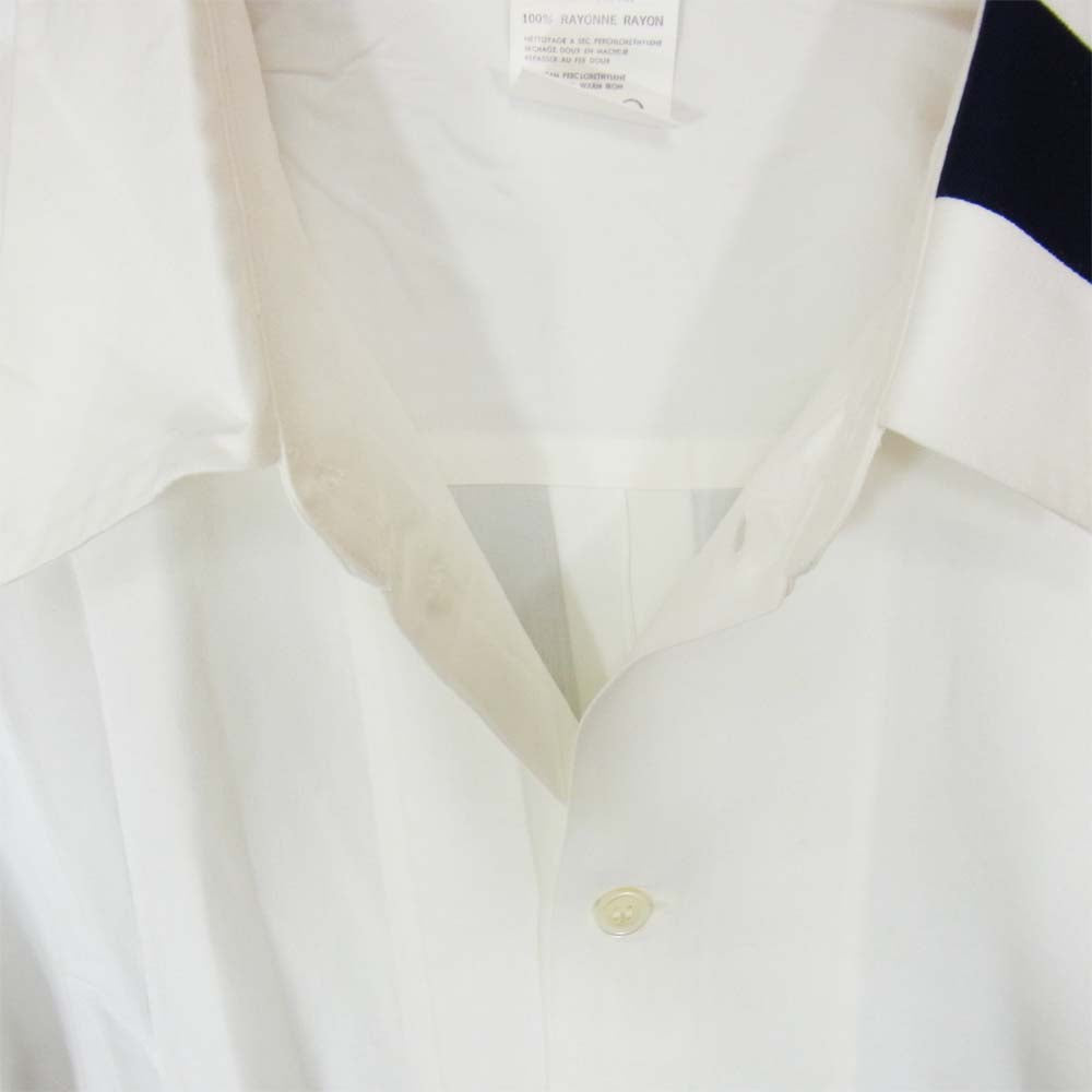 Yohji Yamamoto ヨウジヤマモト 丸ロゴ 初期タグ 80s シャツ ホワイト系 M【中古】