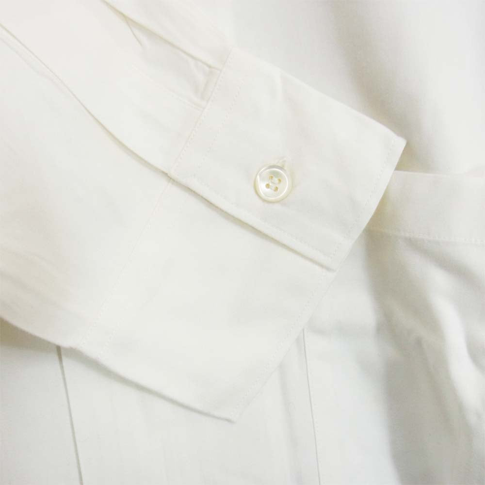 Yohji Yamamoto ヨウジヤマモト 丸ロゴ 初期タグ 80s シャツ ホワイト系 M【中古】