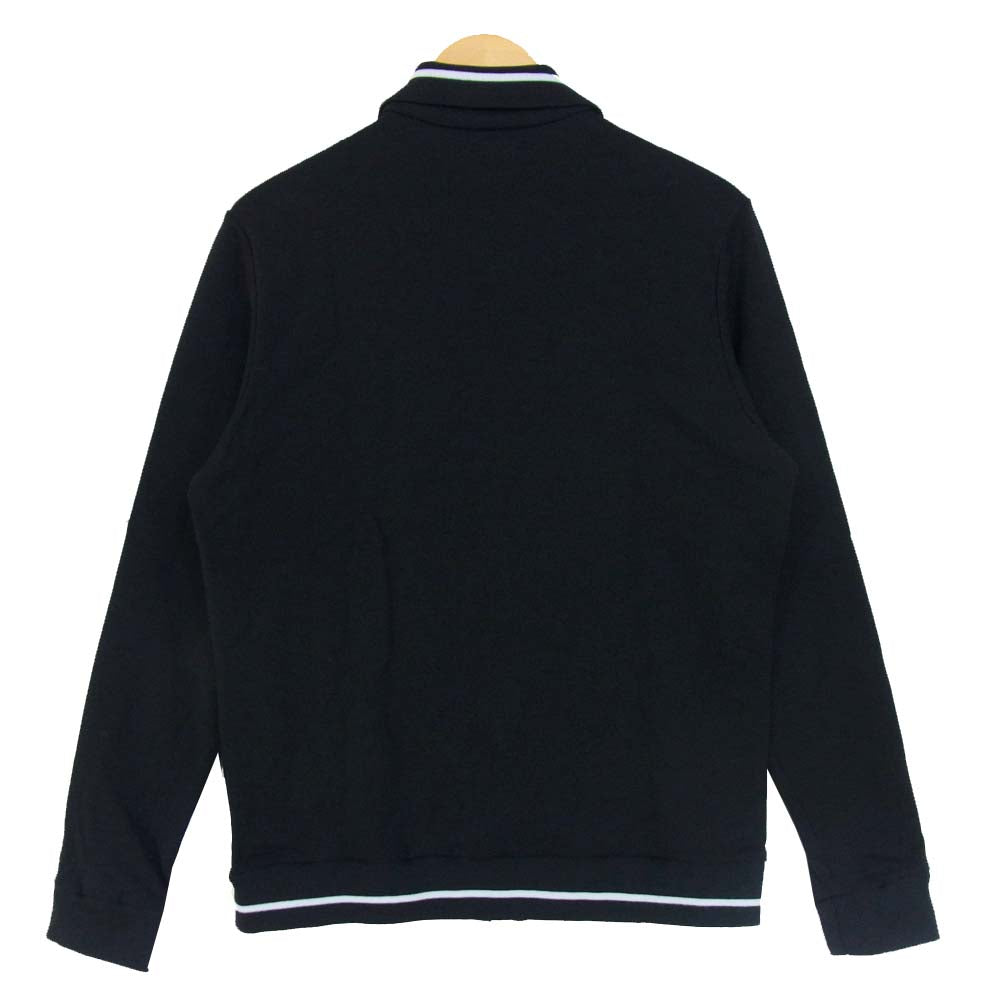 Yohji Yamamoto ヨウジヤマモト Ys formen 襟付き ジップ ジャージ トップス ブラック系 ホワイト系【中古】