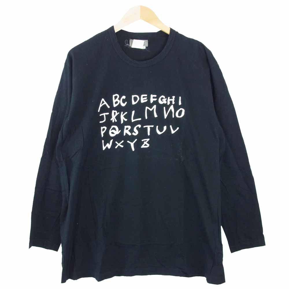 Yohji Yamamoto ヨウジヤマモト 丸ロゴ 初期タグ 80s 長袖 Tシャツ