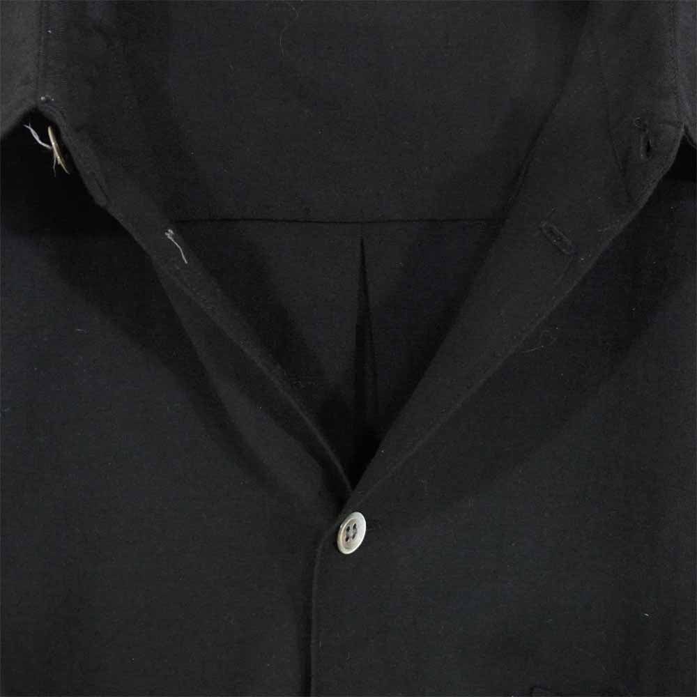 Yohji Yamamoto ヨウジヤマモト 丸ロゴ 初期タグ 80s ブラック シャツ ブラック系 ブラック系 M【中古】