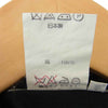 Yohji Yamamoto ヨウジヤマモト オープンカラー ホワイトステッチ シャツ ブラック系 M【中古】