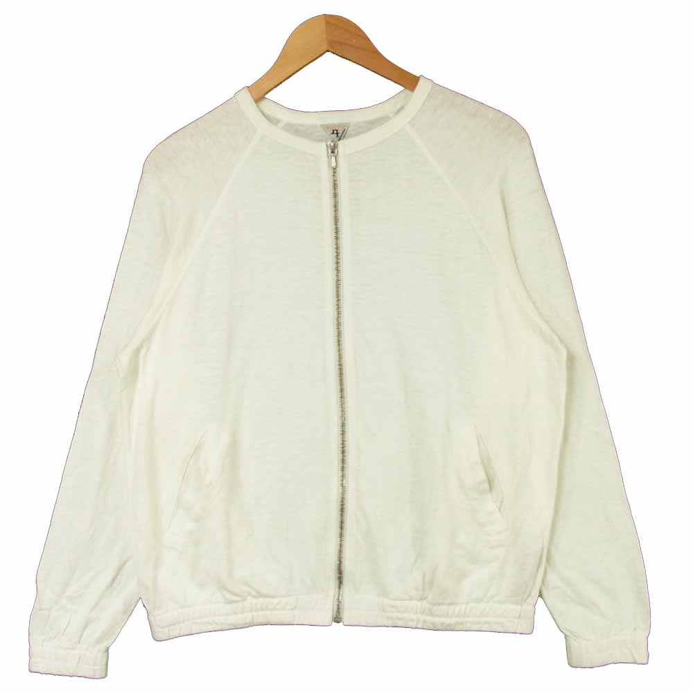 FilMelange フィルメランジェ 5HCD-MASON-LCT MASON メイソン ノーカラージップ カーディガン オフホワイト系 4【中古】