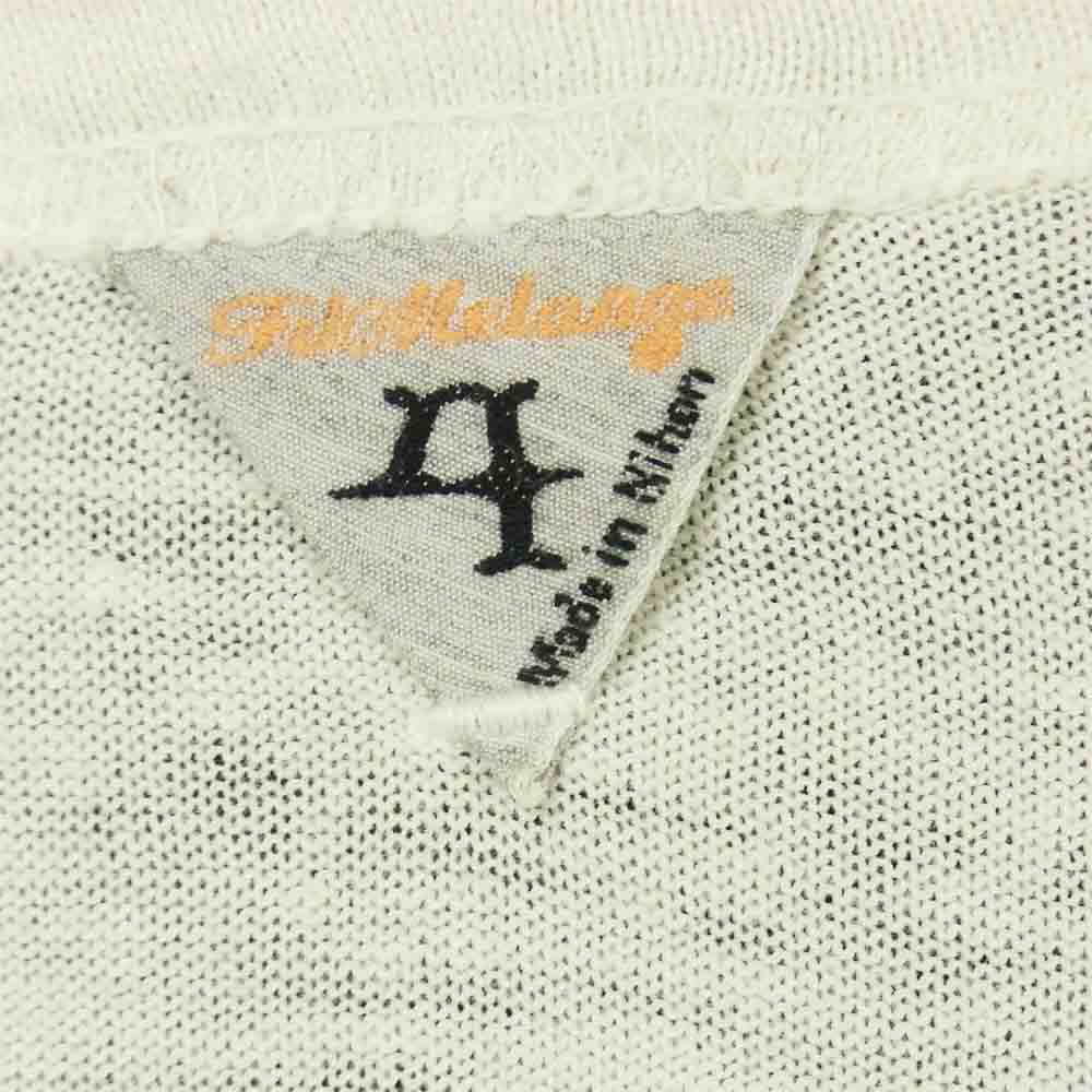 FilMelange フィルメランジェ 5HCD-MASON-LCT MASON メイソン ノーカラージップ カーディガン オフホワイト系 4【中古】