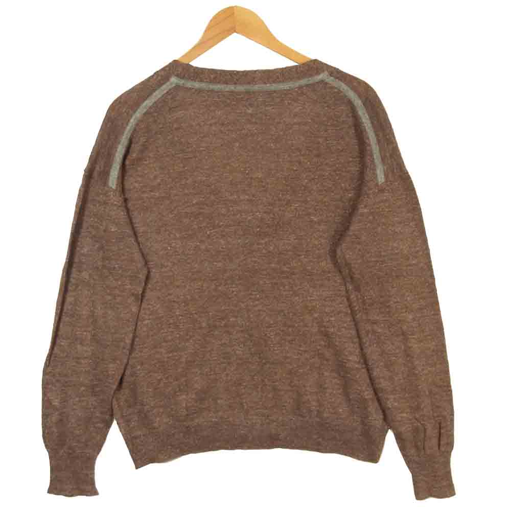 FilMelange フィルメランジェ 3HCD-NED-LTT NED カーディガン コットン リネン グレイッシュブラウン系 3【中古】