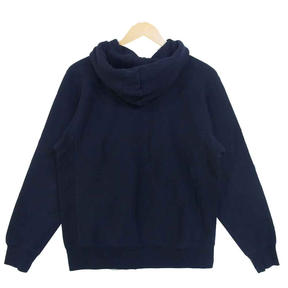 FilMelange フィルメランジェ 162-1049-2 ASTOLEY アストレー 裏起毛 ジップアップ パーカー ネイビー系 4【中古】