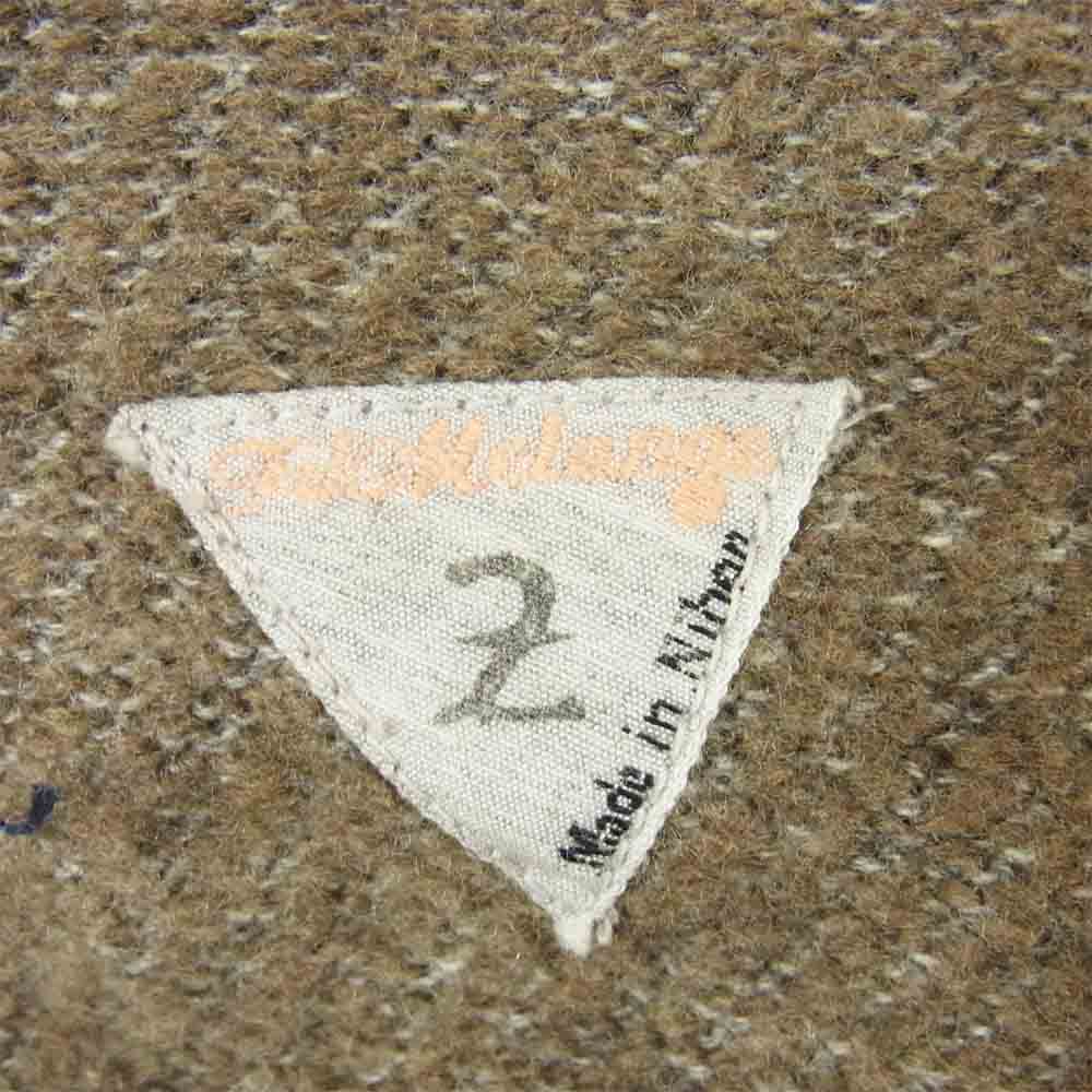 FilMelange フィルメランジェ 0ABL-PATRICK-LRT PATRICK パトリック ウール ジップ ジャケット グレイッシュブラウン系 2【中古】