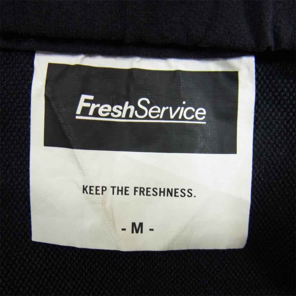 フレッシュサービス FSW-17-PT ダブルニー パンツ ブラック系 M【中古】