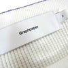 GRAPHPAPER グラフペーパー GM201-70135B Waffle L/S Tee ワッフル ロングスリーブ Tシャツ ホワイト ホワイト系 2【中古】
