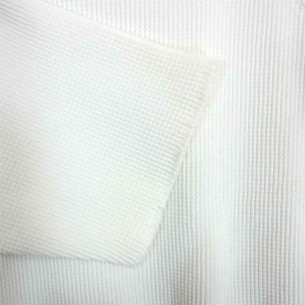 GRAPHPAPER グラフペーパー GM201-70135B Waffle L/S Tee ワッフル ロングスリーブ Tシャツ ホワイト ホワイト系 2【中古】