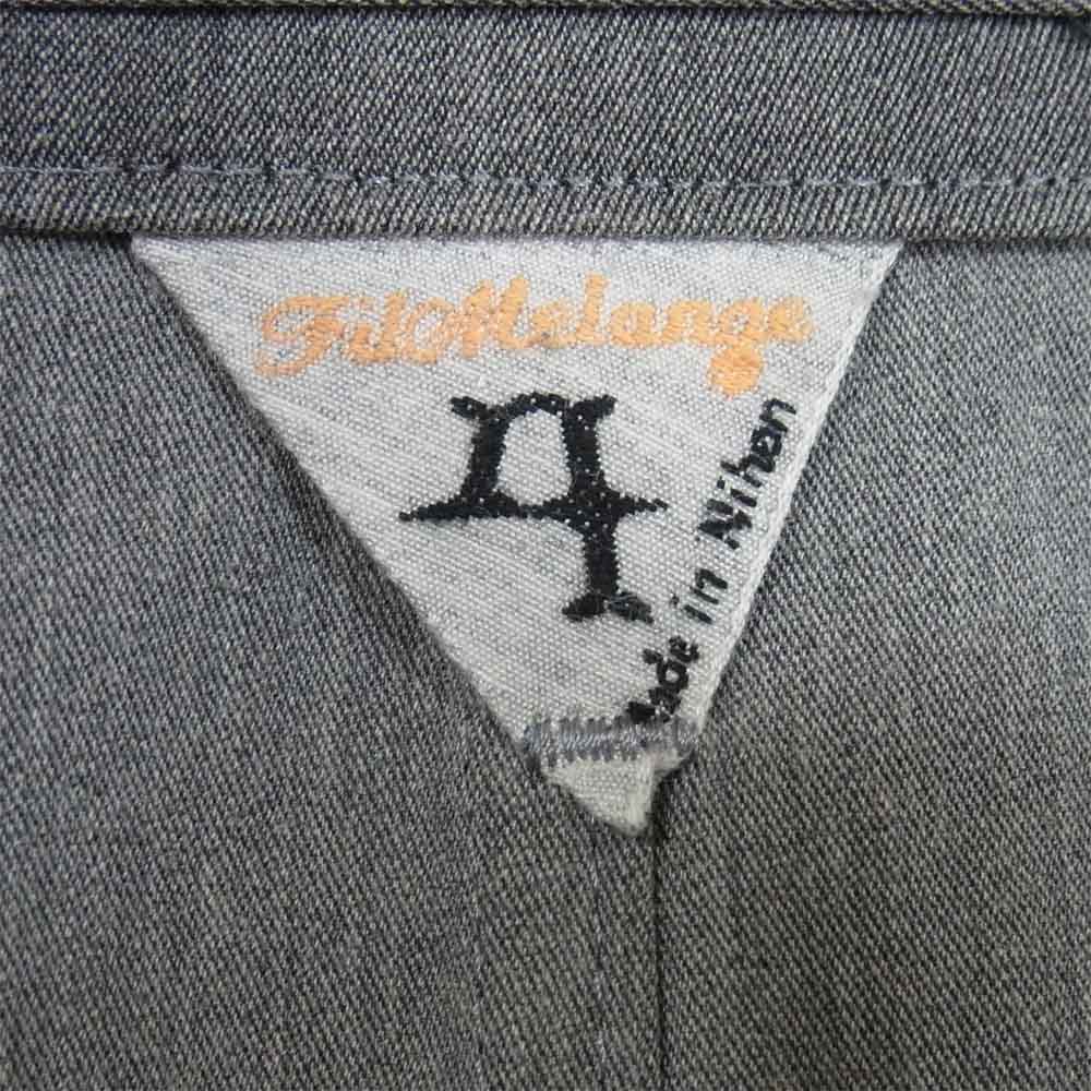FilMelange フィルメランジェ 5HJK-SLADE-HTG SLADE コーチ ジャケット グレー系 表記なし【中古】