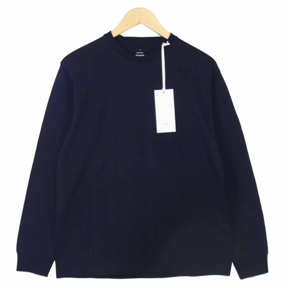 GRAPHPAPER グラフペーパー GU191-70054B L/S Tee ロングスリーブ Tシャツ ブラック ブラック系 2【極上美品】【中古】