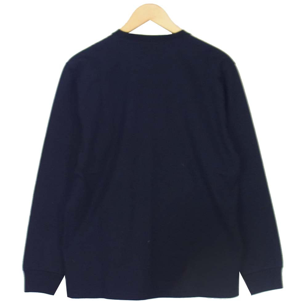 GRAPHPAPER グラフペーパー GU191-70054B L/S Tee ロングスリーブ Tシャツ ブラック ブラック系 2【極上美品】【中古】