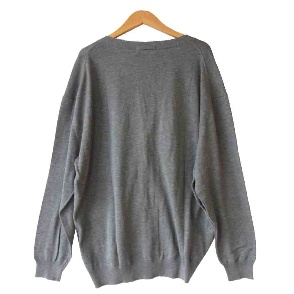 GRAPHPAPER グラフペーパー GU191-80066 Suvin Cardigan スビン ニット カーディガン グレー グレー系 1【中古】