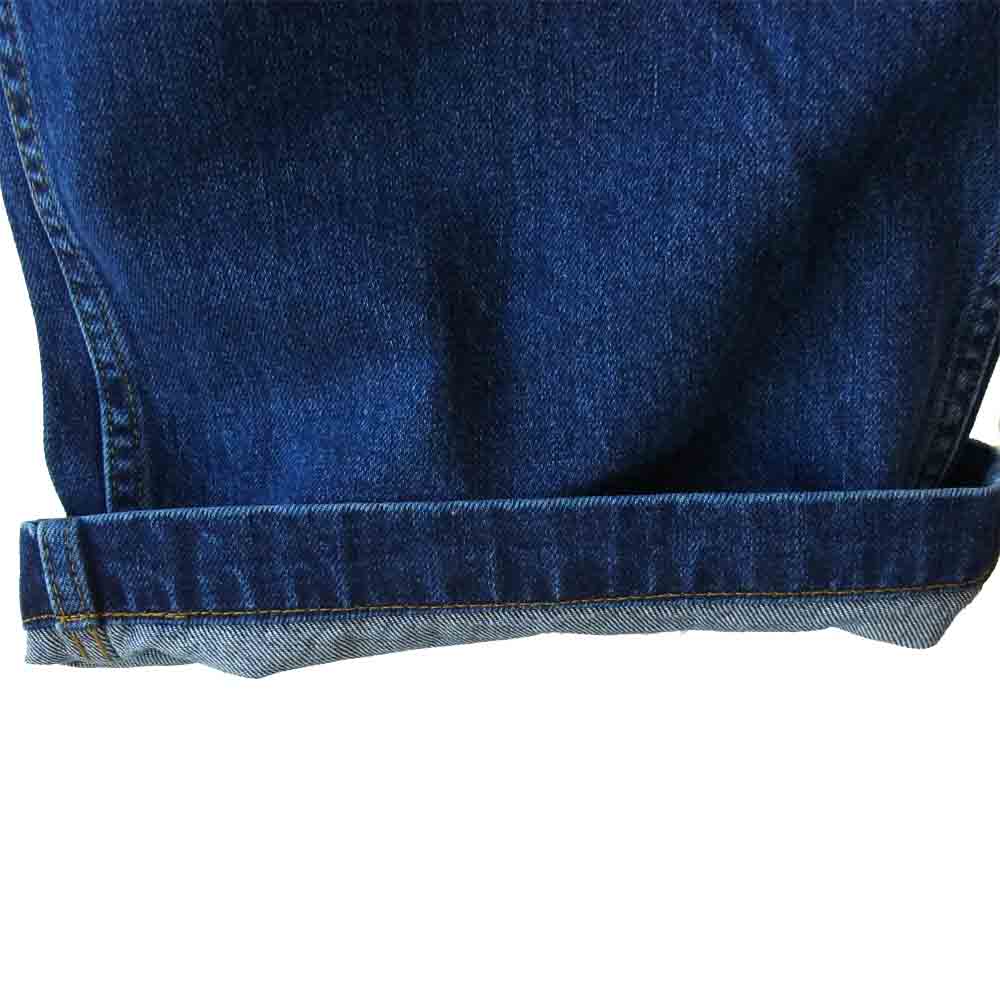 GRAPHPAPER グラフペーパー 17SS GM17-S-404B Denim Baggy Pants デニム バギー パンツ インディゴブルー系 F【中古】