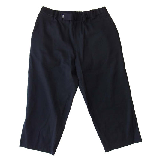 GRAPHPAPER グラフペーパー GM194-40512 Wool Twill Cook Pant ウールツイルコックパンツ ネイビー系 F【中古】