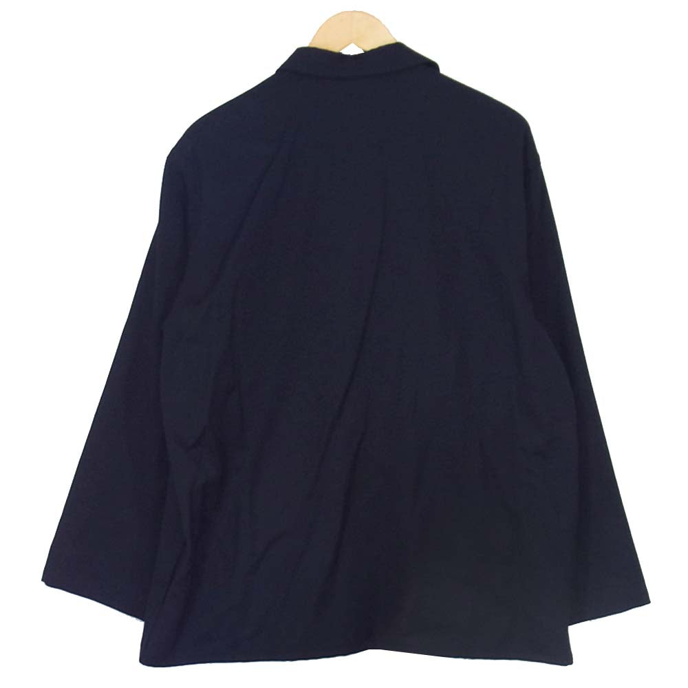 GRAPHPAPER グラフペーパー GM194-50513 WOOL TWILL L/S BOX SHIRT