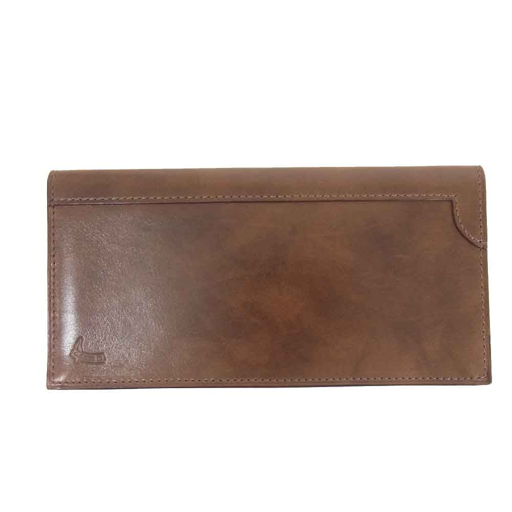 John Lobb ジョンロブ SLG32A Universal Wallet Black Museum Calf 二つ折り ウォレット ブラウン系 ダークブラウン系【美品】【中古】